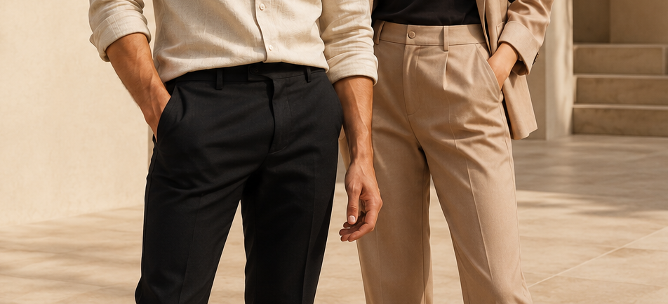 Classic fit trousers